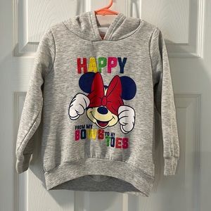 Disney Junior- Minnie hoodie (Girls Size 6)